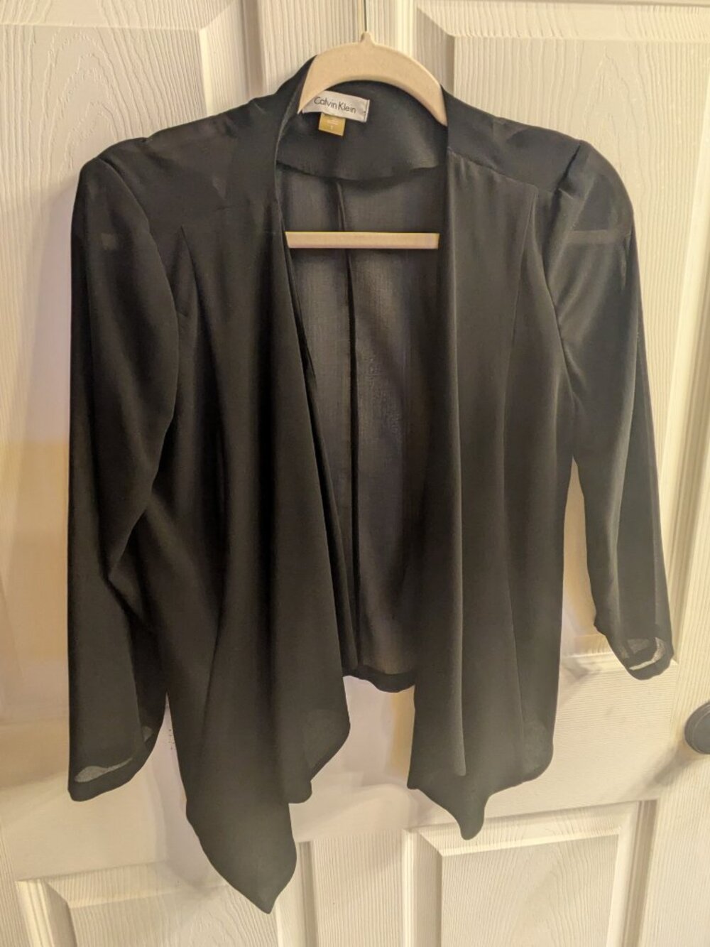 Calvin Klein Sheer Cardigan